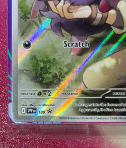 N's Zorua 189 Sv: Scarlet & Violet Promo Cards Holo - SEALED - Image 3