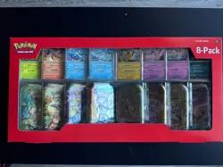 Pokemon Prismatic Evolutions 8 Mini-Tins with Promo Cards Costco 2-Pack IN HAND! - Image 1