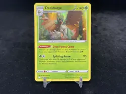 POKEMON TCG: SHINING FATES DECIDUEYE 08/072 HOLO RARE POKEMON CARD NM - Image 1