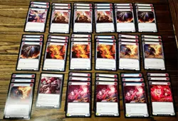 COMPLETE Flesh and Blood Dynasty Playset Common + Rare Non-Foil Set 522 cards! - Image 3
