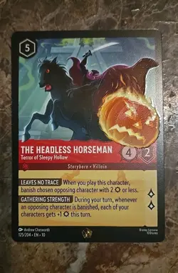Headless Horseman - Terror of Sleepy Hollow 125/204 Legendary Foil Lorcana Card - Image 1
