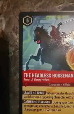 Headless Horseman - Terror of Sleepy Hollow 125/204 Legendary Foil Lorcana Card - Image 2