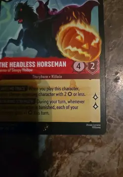 Headless Horseman - Terror of Sleepy Hollow 125/204 Legendary Foil Lorcana Card - Image 4