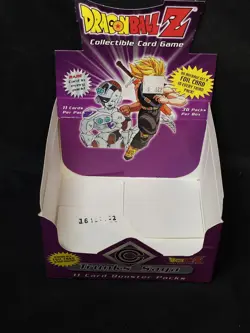 4x DragonBall Z CCG Trunks Saga 11 Card Booster Pack + Display Box - Image 1