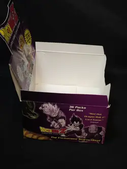 4x DragonBall Z CCG Trunks Saga 11 Card Booster Pack + Display Box - Image 3