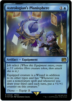 Astrologian's Planisphere Foil - 0046 - Final Fantasy - MTG - NM/M - Image 1