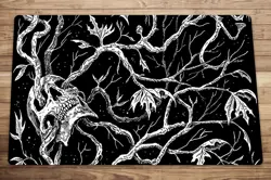 Fantasy Forest Trading Card Game MTG Playmat TCG CCG Mat Free Bag - Image 1