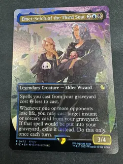 FOIL Emet-Selch of the Third Seat (CHOCOBO TRACK) MTG | NM/EX | Final Fantasy Co - Image 1