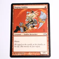MTG Red - Raging Goblin - Elves vs Goblins Duel Deck - Image 1