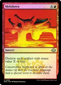 MTG - Meltdown - Foil - MH3 - Magic the Gathering - Image 1