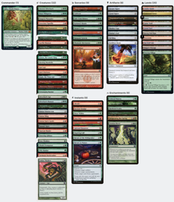 Kibo, Uktabi Prince MONKEY APE TRIBAL Artifact Magic MTG Custom Commander Deck - Image 2