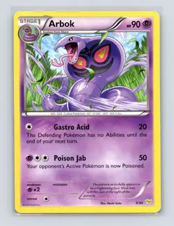 Pokemon TCG Arbok 48/146 XY Base Set Normal LP - Image 1