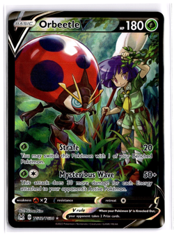 Pokemon TCG Orbeetle V TG12/TG30 Swsh11: Lost Origin Trainer Gallery Ultra Rare - Image 1