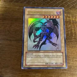 Yugioh Summoned Skull YAP1-EN003 Ultra Rare Limited Edition NM - Image 1