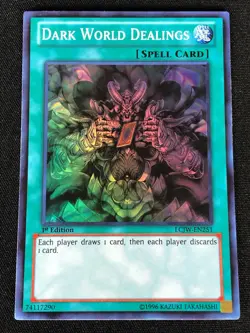 YUGIOH DARK WORLD DEALINGS LCJW-EN251 1ST SUPER (NM) - Image 1