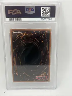 PSA 9 2023 Yu-Gi-Oh! DARK MAGICIAN Quarter Century Rare #EN005 Attribute Error - Image 2