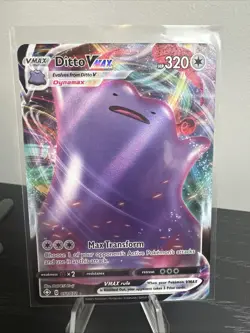 Ditto VMAX 051/072 NM Ultra Rare Shining Fates Near Mint Holo Pokemon Card 51/72 - Image 1