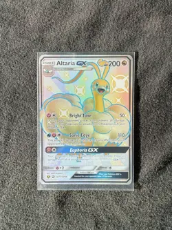 Altaria GX SV77/SV94 Pokemon Hidden Fates Holo Full Art Card - Image 1