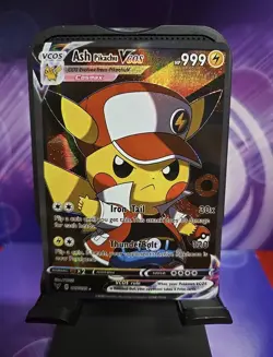 Ash Pikachu VCOS Pokemon Card - Image 1