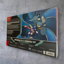 Pokemon Trading Cards Greninja EX & Kingdra EX Special Collection Box New/Sealed - Image 2