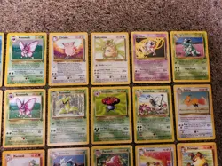 ??1999 Pokemon Cards Jungle Unc/C Rare Vaporeon Scyther Holo LP-HP Unlimited?? - Image 3