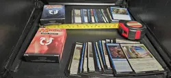 Magic the Gathering Lot MTG Duel Decks and Random Lot Of Cards Unsearched - Image 1