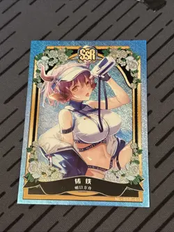 Goddess Story Goddess Romance Holo Doujin Waifu Card SSR Pack Fresh - Image 1