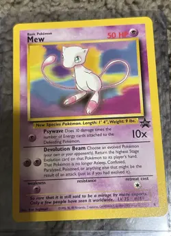 Pokemon Trading Cards Promo WOTC Lot . Mew, Holo Eevee, & More. READ DETAILS - Image 5