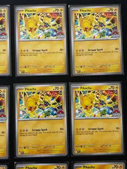 Pokemon Pikachu World Championship 2025 Promo Card 225 - Lot Of 9 - Image 4