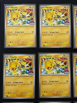Pokemon Pikachu World Championship 2025 Promo Card 225 - Lot Of 9 - Image 5