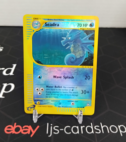 Seadra Aquapolis 58/147 Reverse Holo Pokemon Card Damaged TK - Image 1