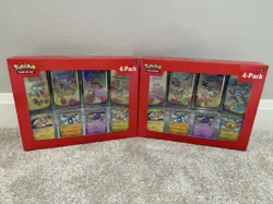 Pokemon 4 Mini Tins + 4 Promo Cards - 151 SAMS CLUB EXCLUSIVE LOT OF TWO - Image 1