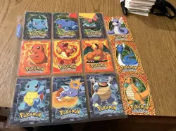 1999 pokemon cards Animation Set Complete Of 12 - Image 1