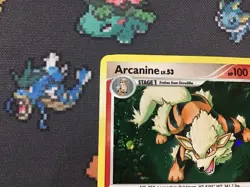 Pokemon TCG Arcanine 1/111 Rising Rivals Holo Card Pokemon Card - Image 2