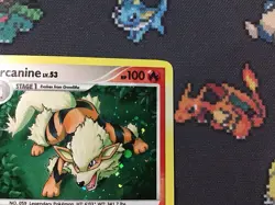 Pokemon TCG Arcanine 1/111 Rising Rivals Holo Card Pokemon Card - Image 3
