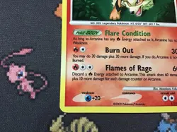 Pokemon TCG Arcanine 1/111 Rising Rivals Holo Card Pokemon Card - Image 4