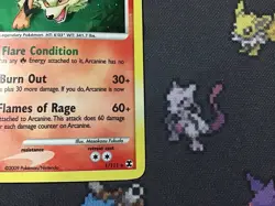 Pokemon TCG Arcanine 1/111 Rising Rivals Holo Card Pokemon Card - Image 5