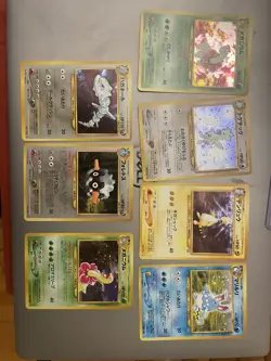 Holo Vintage Japanese Pokemon Card Lot - Image 1
