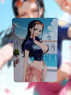 Nico Robin One Piece Anime Waifu Sexy Goddess Doujin Hentai Lewd Card - Image 1