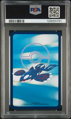 2003 POKEMON SAPPHIRE VERSION PLAYING CARDS KING OF HEARTS SWAMPERT PSA 10 - Image 2