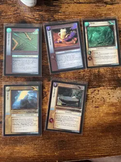 LOTR TCG Reflections Foil Lot 29 Cards - Image 5