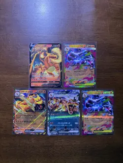 Pokemon TCG Charizard 5 Card Lot - Image 1