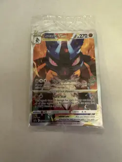 Pokemon: Lucario VSTAR SWSH291 Crown Zenith ETB Promo Card SEALED - Image 1