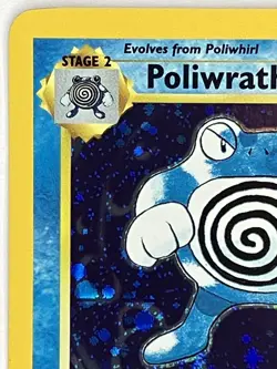 Poliwrath LP 15/130 Base Set 2 Pokemon TCG Holo - Image 3