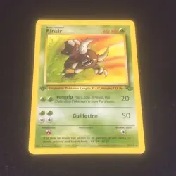 💥 Pinsir 25/64 1st Edition Jungle Set Rare Non Holo Foil Pokemon 1999 Vintage - Image 1