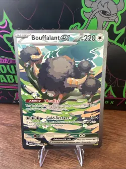 Bouffalant EX 170/086 - White Flare Special Illustration Rare Pokemon - Image 1