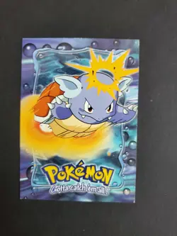 Topps Pokemon TCG Wartortle #08 Black Logo TV Animation Edition #102 - Image 1