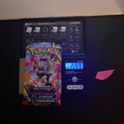EXTREMELY HEAVY Pokemon Phantasmal Flames - Factory Sealed Booster Pack (22.69g - Image 1