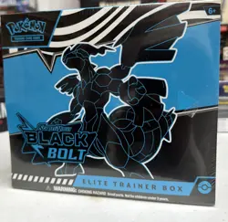 Pokemon TCG Scarlet & Violet: Black Bolt Elite Trainer Box ETB - Factory Sealed - Image 1