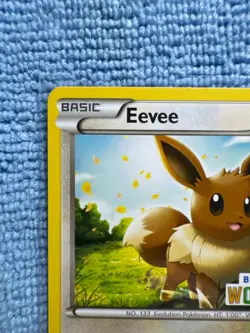LP - Eevee 63/98 Build a Bear Workshop Stamped Exclusive Pokemon TCG 2015 Promo - Image 2